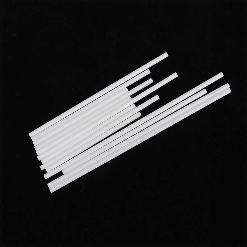 HE🔥 100Pcs 8 10 12 15cm White PP Solid Core Lollipop Sticks for Chocolate Candy Sticks Cake Pop Sticks DIY Baking Accessories