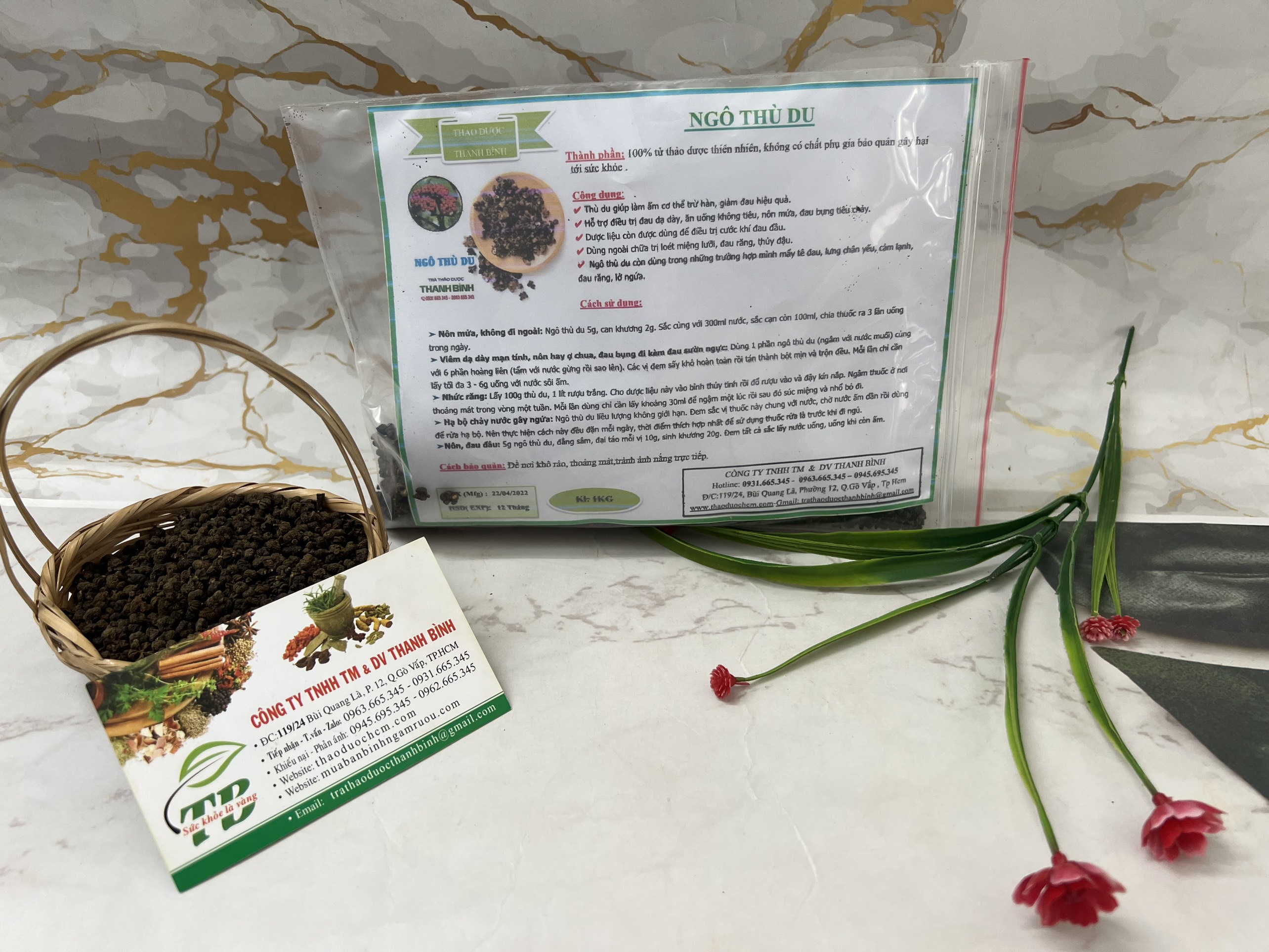 Ngô Thù Du 100G - Gíup Tiêu Hóa Tốt Hơn