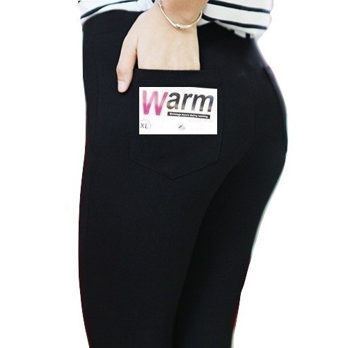 Quần legging nữ cạp cao 2 túi sau