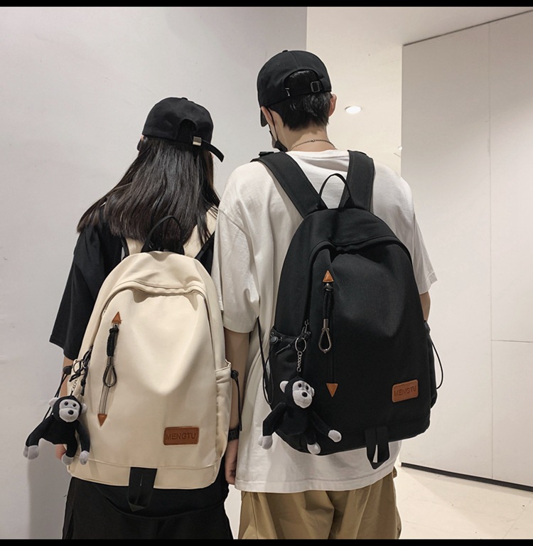 Balo ulzzang nam nữ đi học chống thấm basic TINI đi học MENGTU24