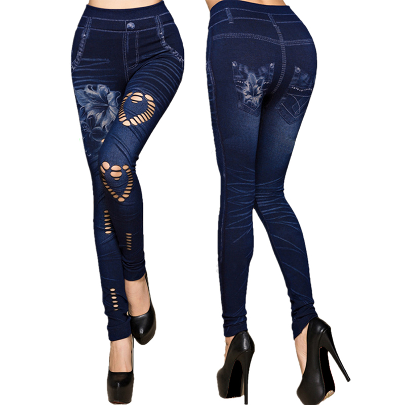 Yup qney quần bò giả nữ gợi cảm quần legging ôm sát, quần quần quần legging co giãn
