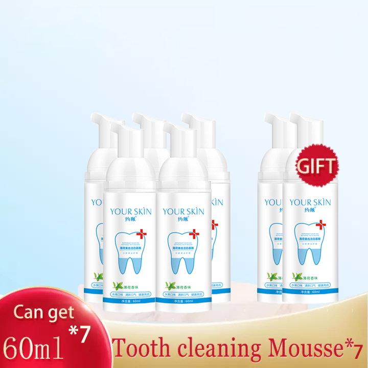 Teeth Mousse clean whitening mouth fresh breath gentle formula dental care Remove Stains Remove