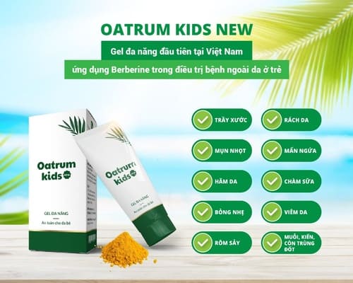 Kem bôi da oatrum kids tube 20gr