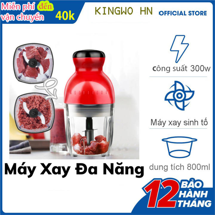 Máy xay sinh tố – Máy xay thịt đa năng – Máy xay tỏi ớt chất lượng cao 300W