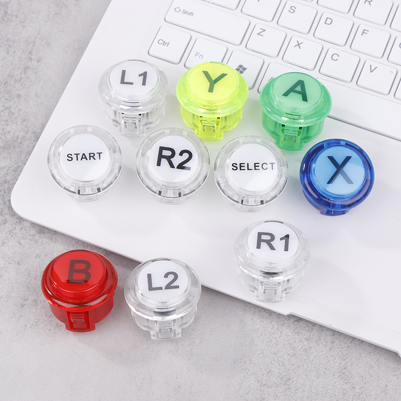 Clear%20Push%20Button%20A%20B%20X%20Y%20L1%20L2%20R1%20R2%20Select%20Start%20Game%20Controller%20Switch%20Neo%20Geo%20Arcade%20Console%20Joystick%20Diy%20Machine%20XUANTING%20-%20Image%202