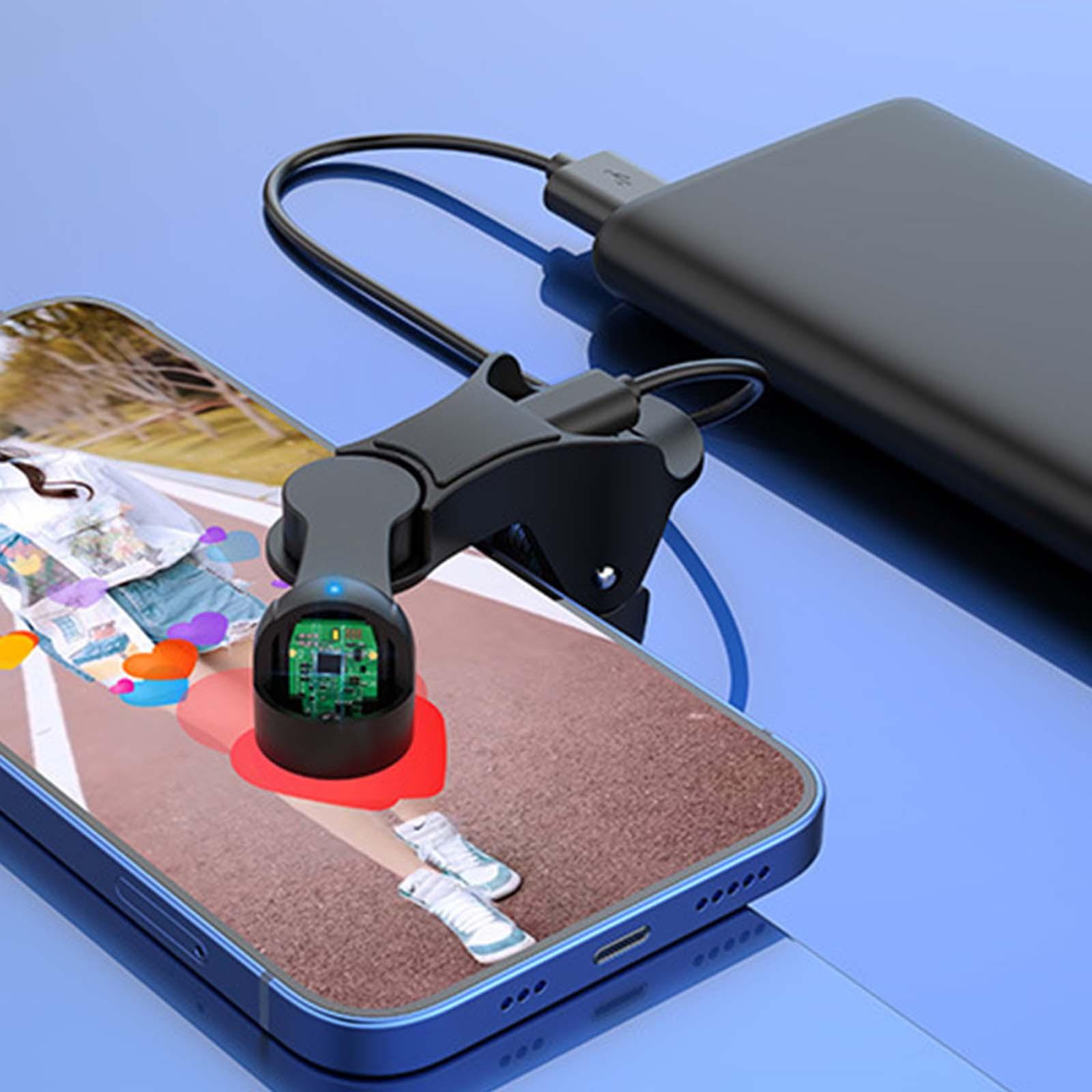 【Top-rated】 Smart Auto Clicker Device USB Phone Screen Clip Physical Automatic Tapping Tool Screen for Game Reward Tasks.
