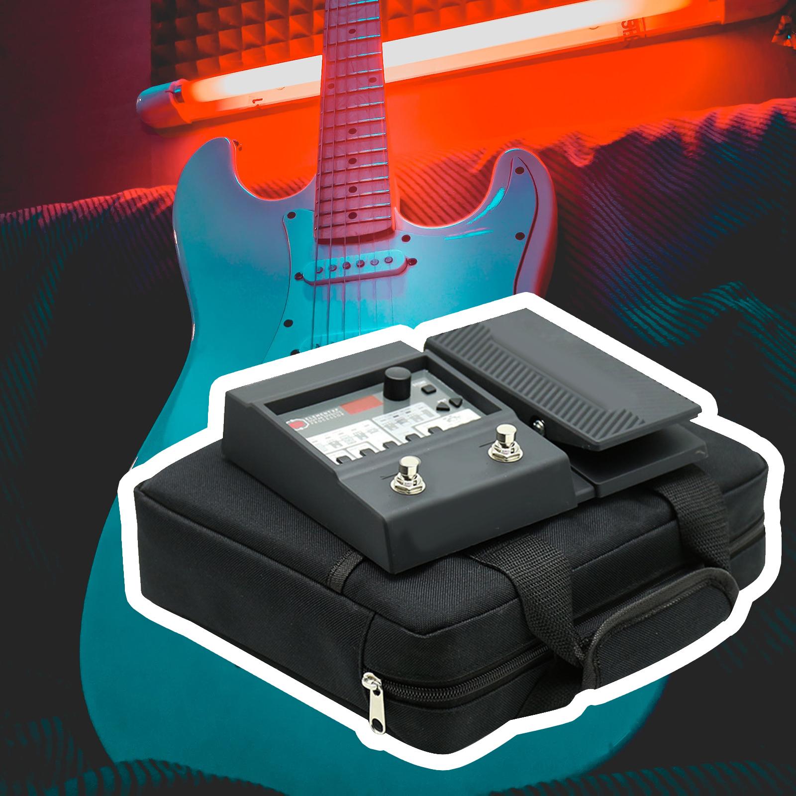 CCCOOL Effect Pedalboard Bag Carry Case Storage Bag with Handles Guitar Accessory