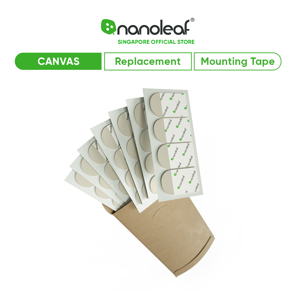 Nanoleaf Canvas Mounting Tape (28 pcs) Lazada Singapore
