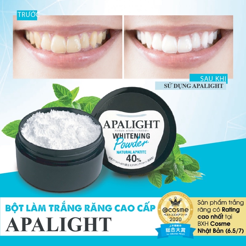 Bột trắng răng Apalight (Hộp 26g)