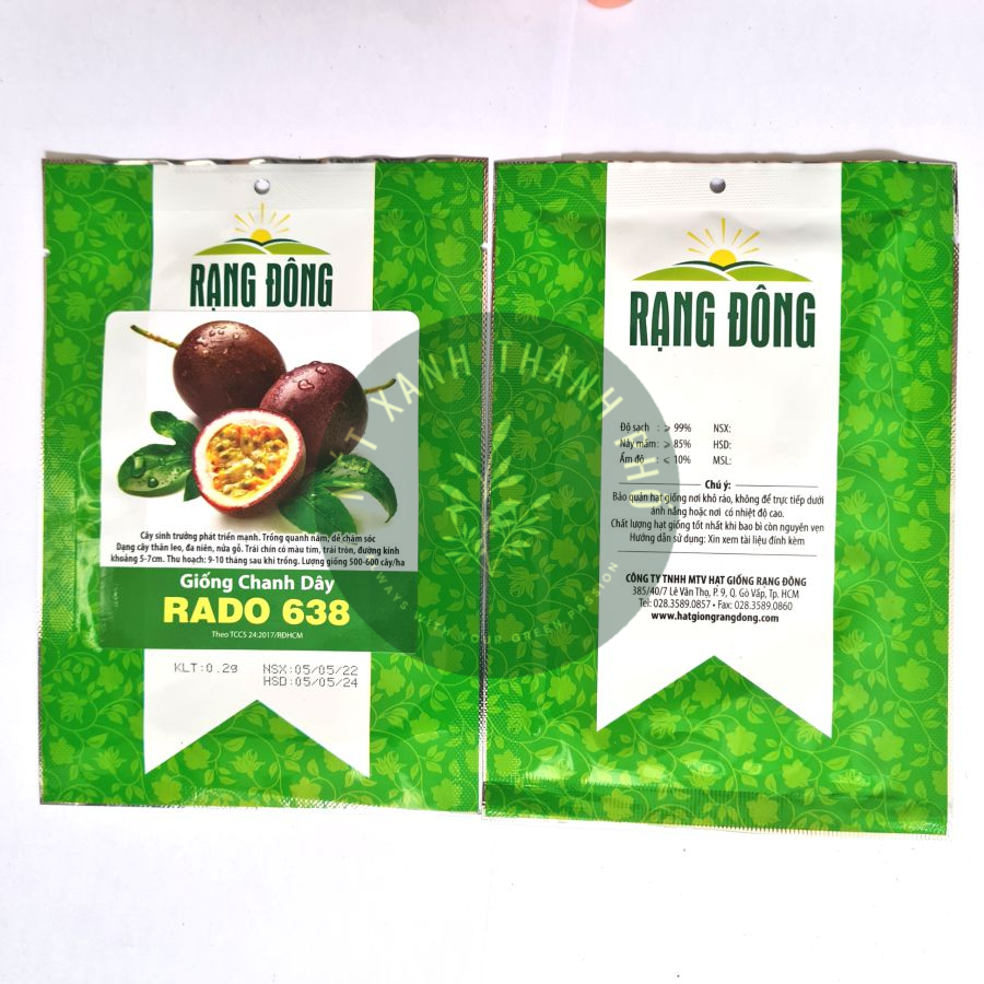 Hạt giống chanh dây chanh leo