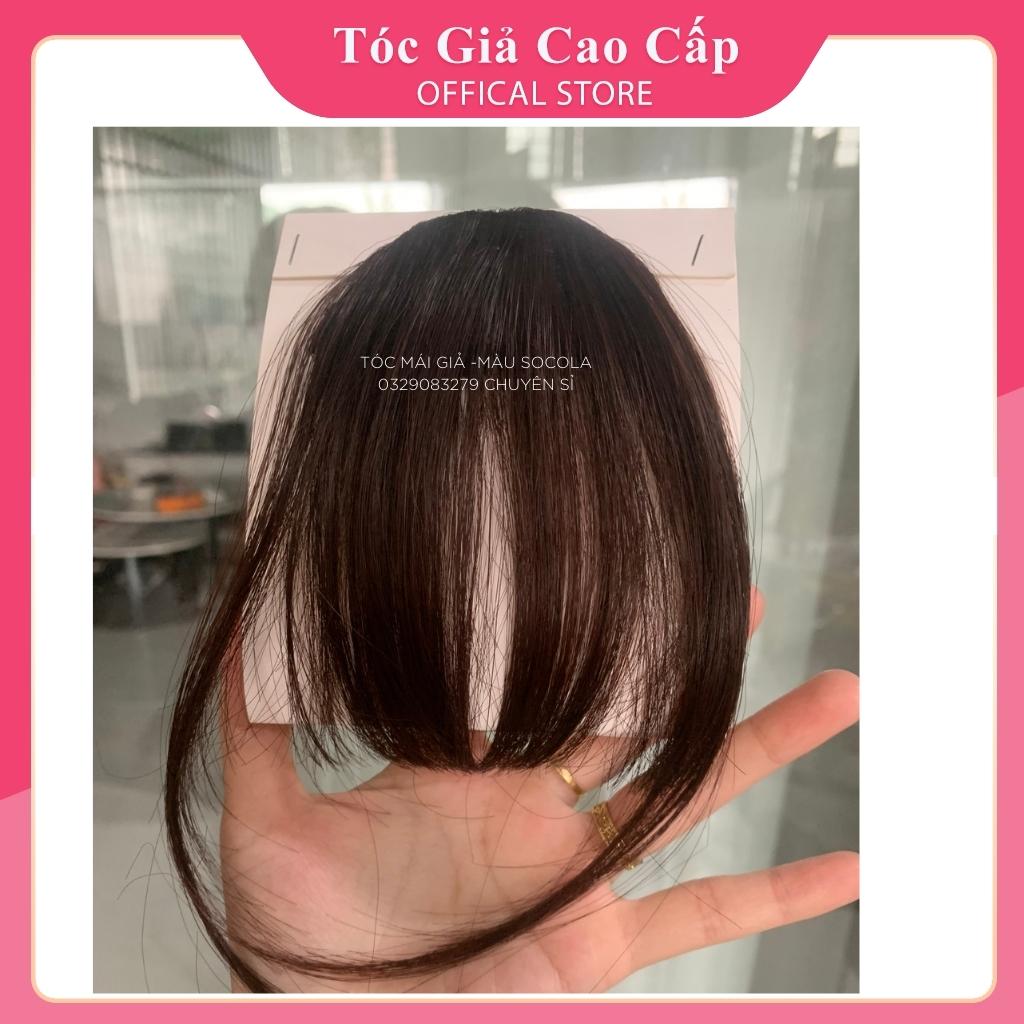 Tóc giả nữ ❤️FREESHIP❤️Tóc mái thưa có bát