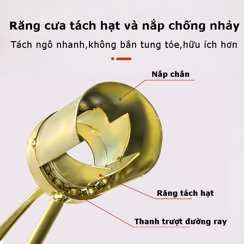 Top 10+ Dụng Cụ Tách Hạt Bắp Giá Rẻ Chính Hãng, Dụng Cụ Tách Hạt Ngô Thông Minh, Máy Tách Bắp Bằng Tay Làm Bằng Thép Mạ Chống Gỉ, Kích Thước Nhỏ Mang Đi Tiện Lợi.