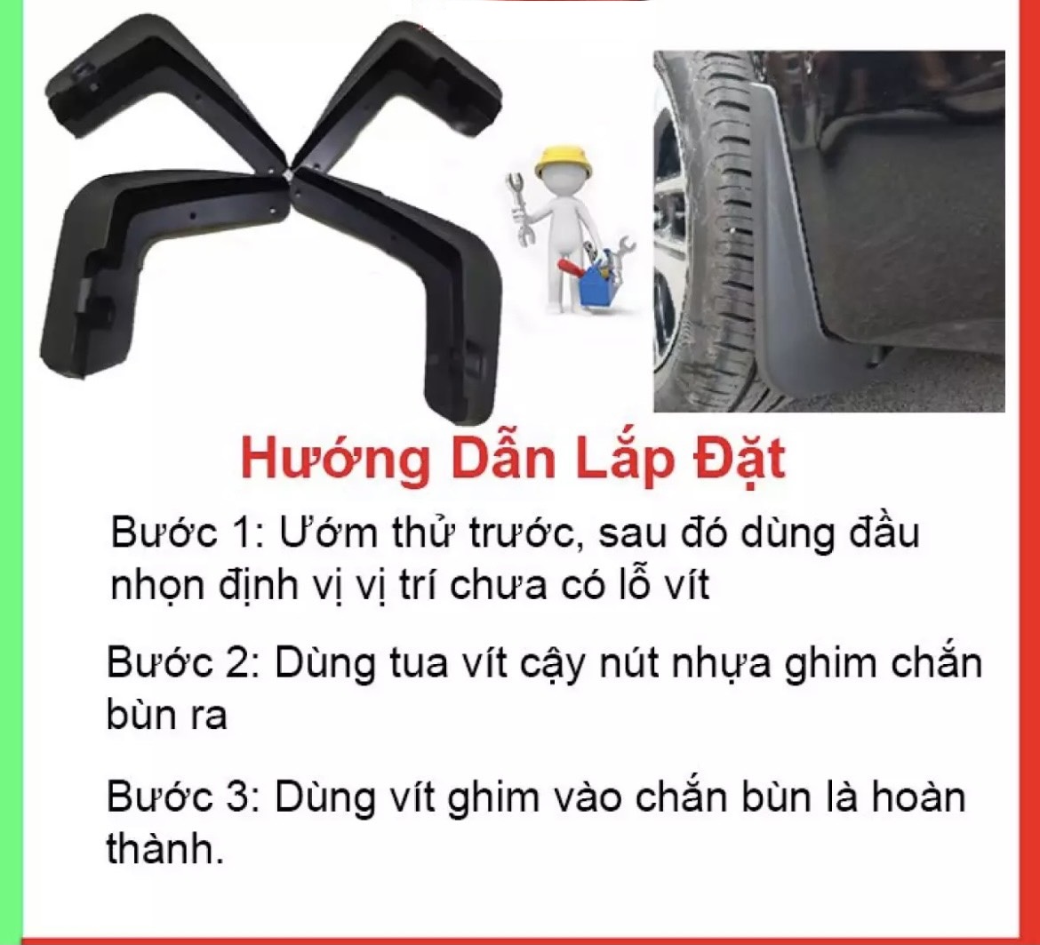 Chắn bùn xe Innova 2009-2011
