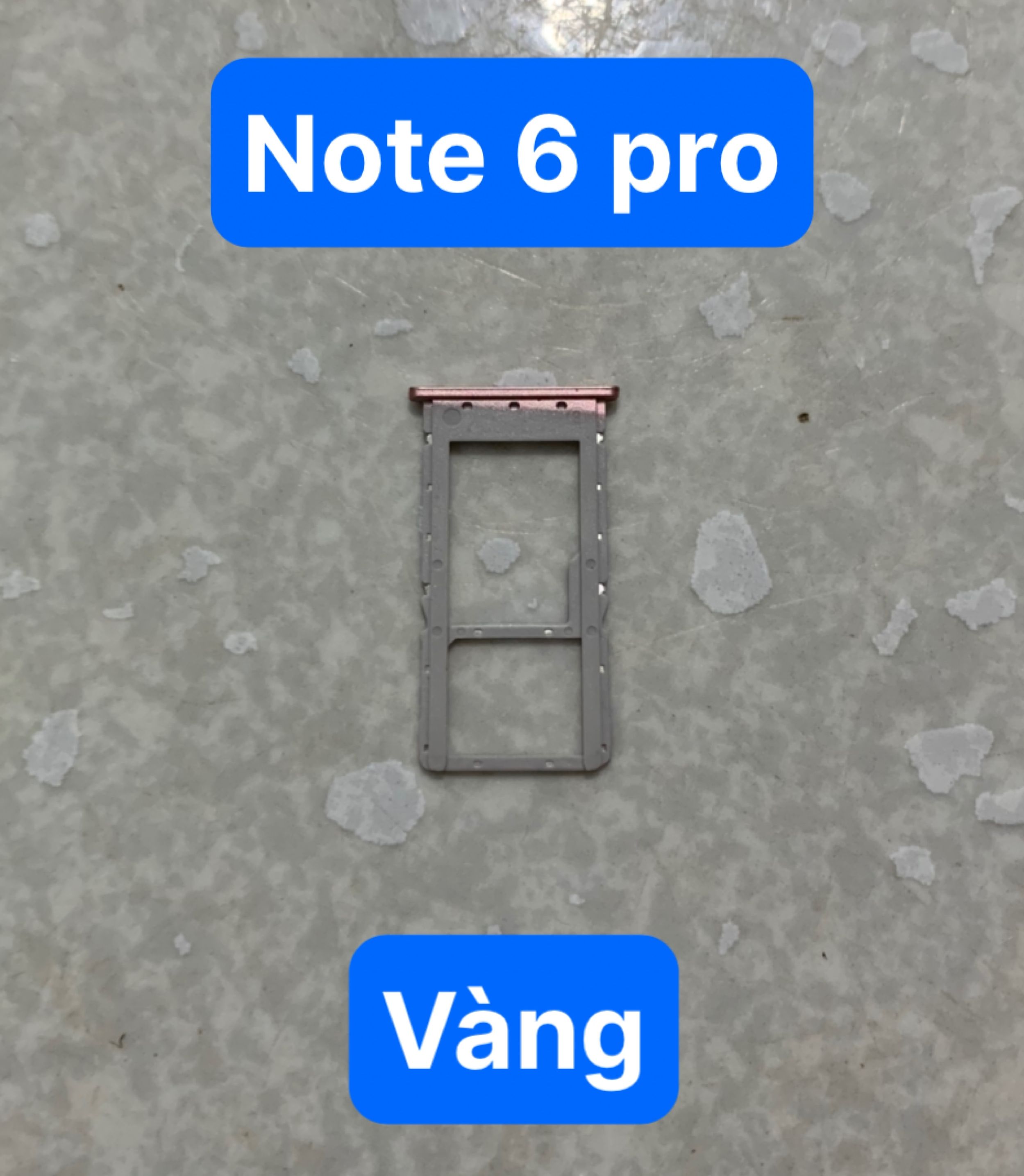 khay sim Redmi note 6 pro