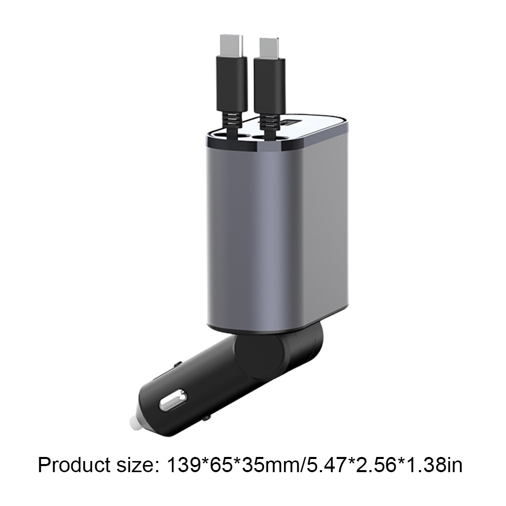 Xe nhanh r Loại-C Đầu ra cổng USB kép Stretchable dòng Inter điều chỉnh hướng màn hình hiển thị kỹ thuật số co rút linh hoạt