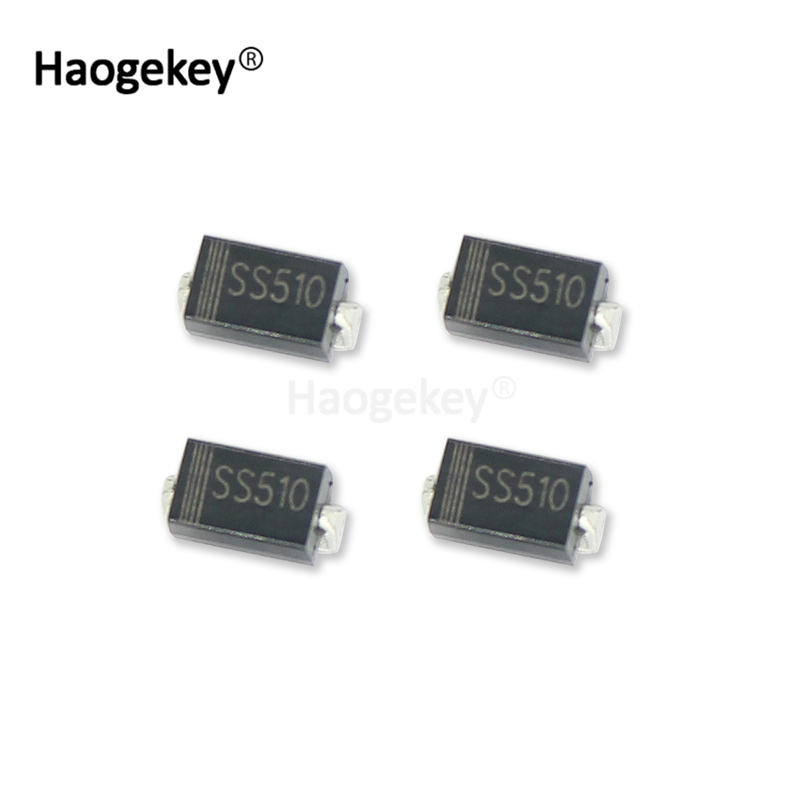 50 Chiếc Diode Schottky SS510 SR5100 SMA 5A 100V