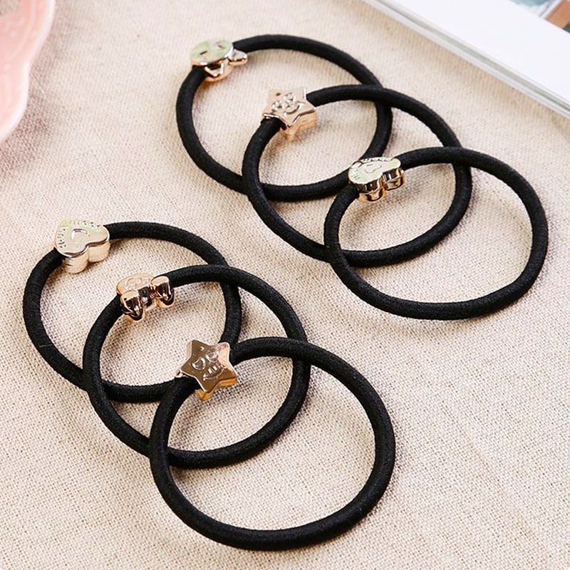 [HCM] Set 60 Dây Buộc Tóc, Cột Tóc Kiểu Hàn Quốc (Giao Mẫu Ngẫu Nhiên)