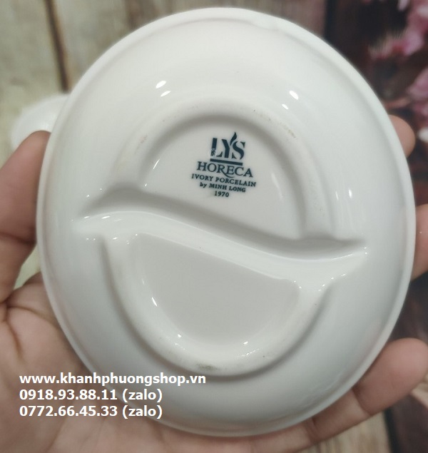 chén nước chấm sứ Minh Long - chén nước chấm sứ minh long