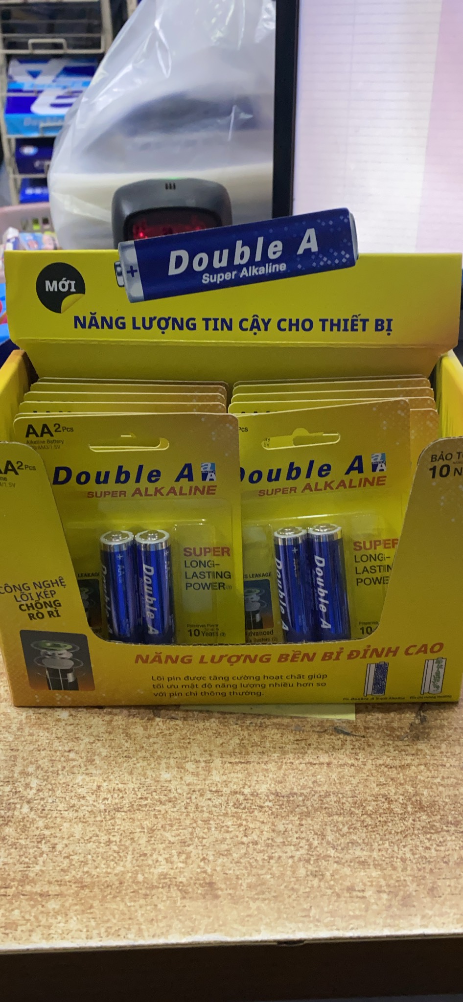 Pin kiềm Double A Super Alkaline. Pin AA , Pin AAA