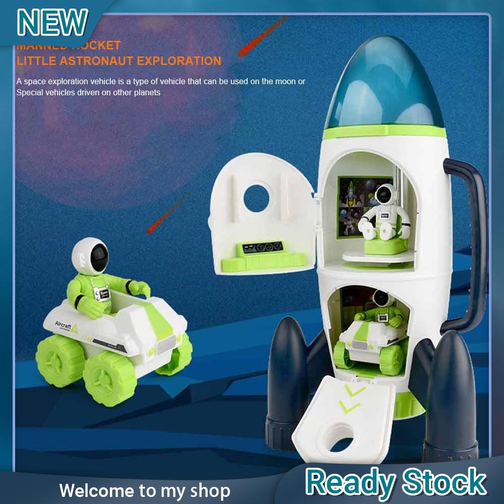 Kidz space rocket set - spaces toys for children age 3, 4, 5 year olds boxed