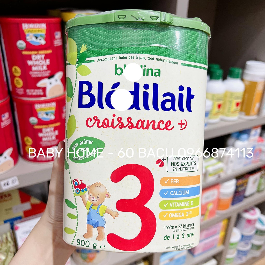 Sữa bột bledilat pháp 900gr số 1,2,3