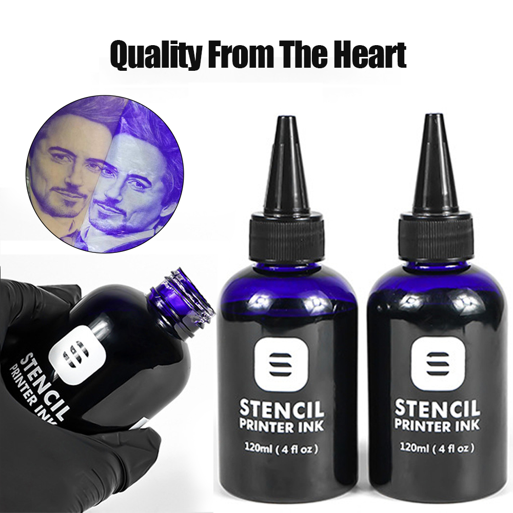Tattoo Stencil Print Ink 4/8oz New Technology Body Painting Stencil ...