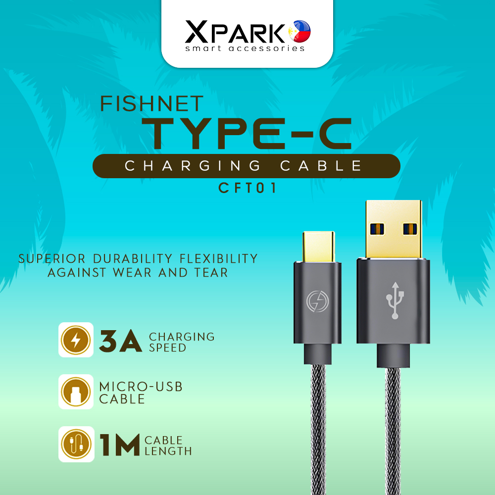 Powerstation TypeC Charging Cable 3A 1M Length CFT01 Lazada PH
