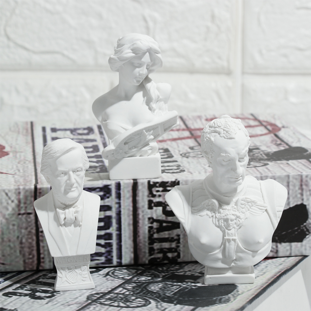 Mini Figurine Celebrities Desktop Ornament Home Decor Famous Sculpture ...