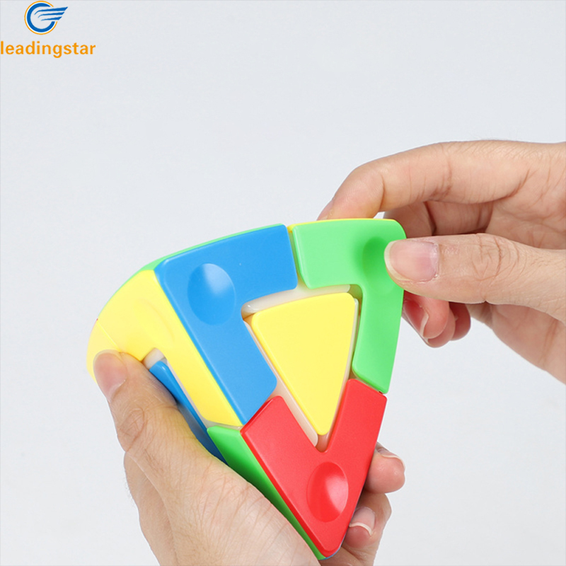 LeadingStar Fast Delivery Shengshou 2x2x2 Magic Tower Pyramid Magic Cube Speed Cube Educational Toys
