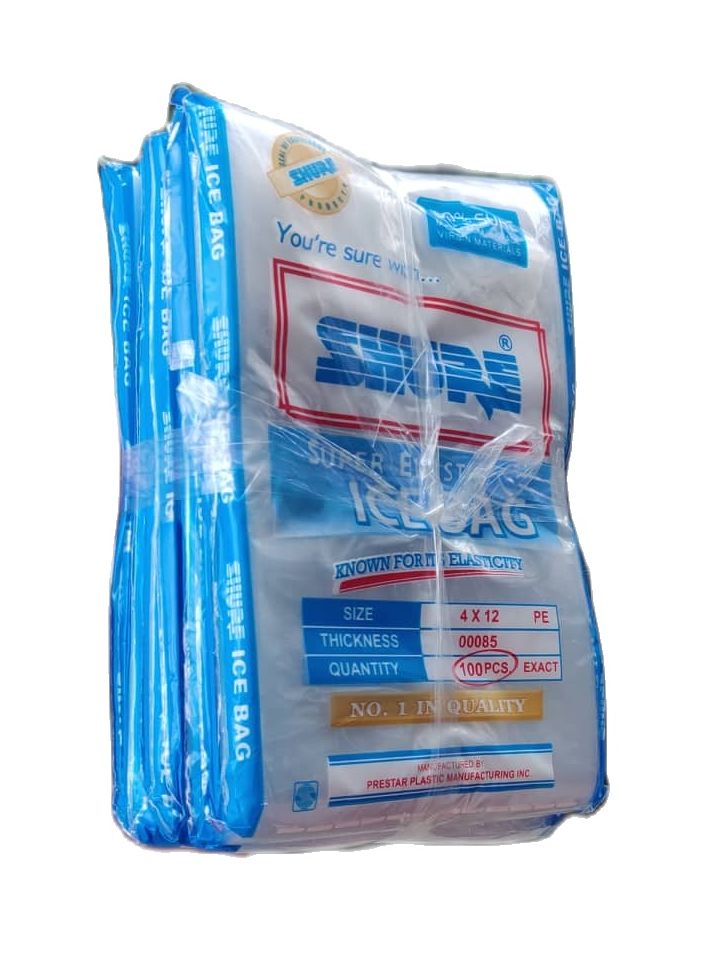 SHURE ICE BAG 100pcs PLASTIC YELO PLASTIC TUBIG PANGYELO | Lazada PH