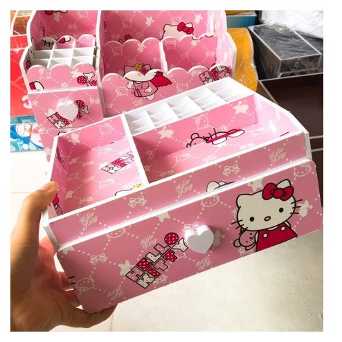 Kệ mỹ phẩm 2 tầng 25cm tiện dụng