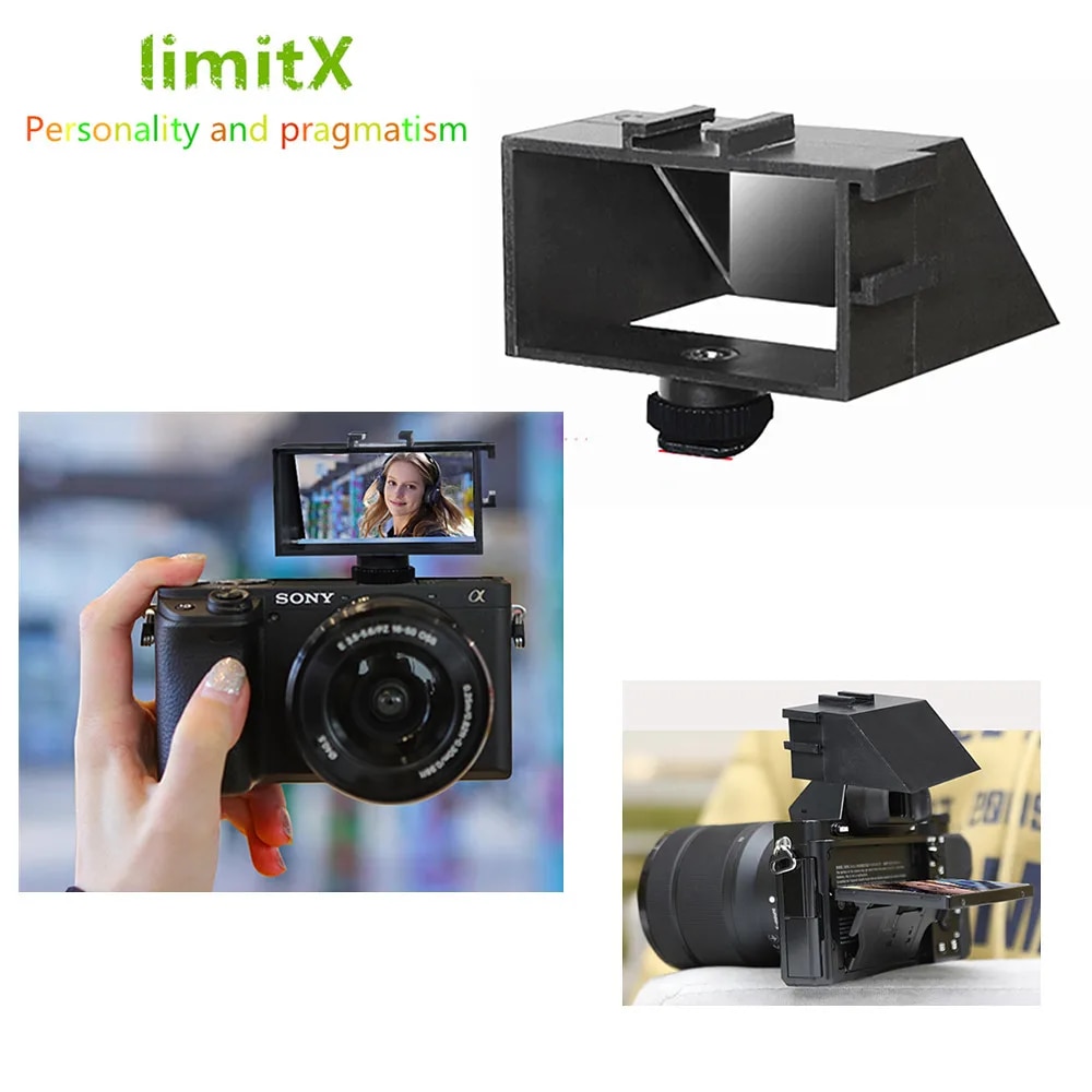 Camera mirror flip screen selfie mirror for fujifilm x-t5 x-e4 x-t3 x-t2 x-t30 x-t20 xe4 xt3 xt30 xt20 a6000 a6300 a6500