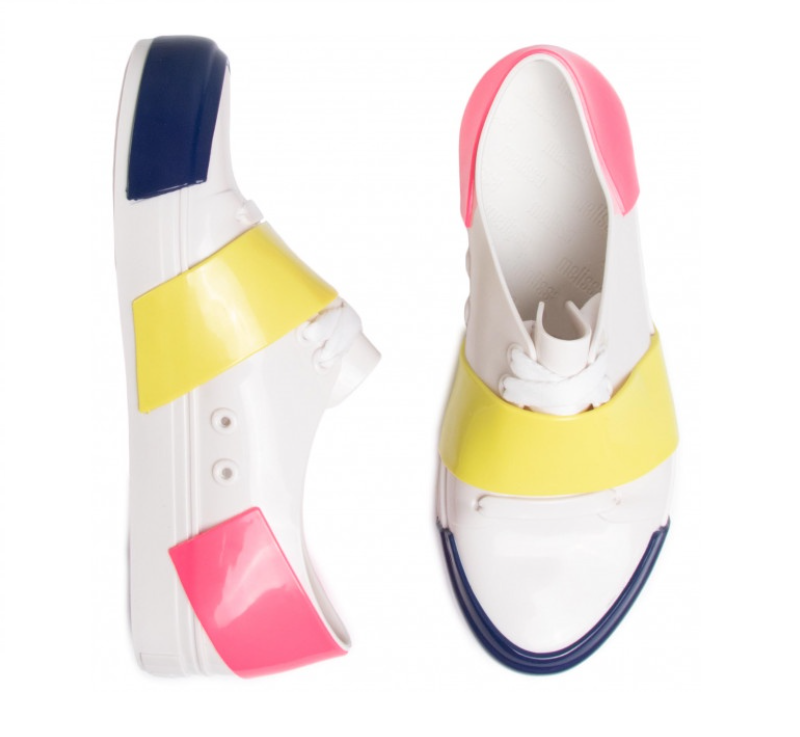 Giày sneakers Melissa Crew Low AD - Trắng