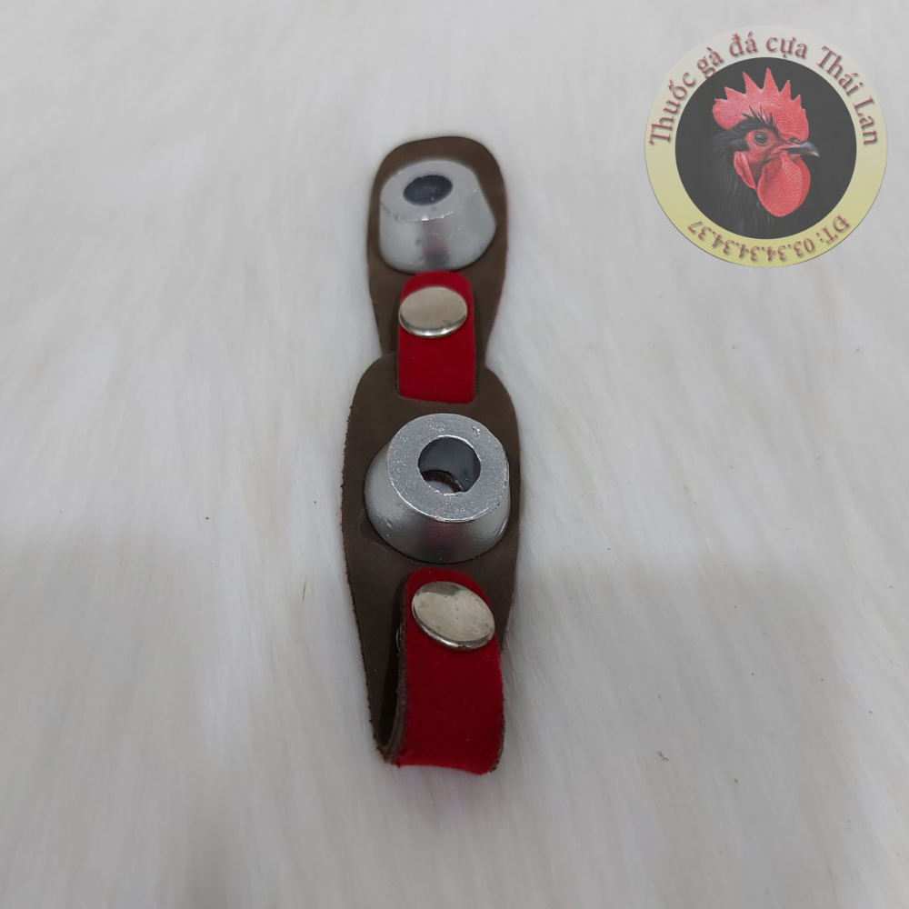 Ho Chi Minh-exercise dumbbell-for bamboo chicken weight 80 gram - 1 pair for 1 chicken accessories