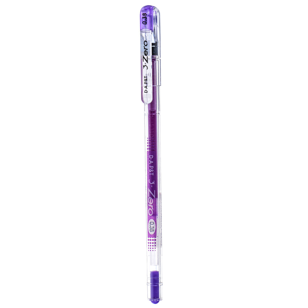 D.A P&T Zero No.20 Gel pen 0.38mm (Violet)