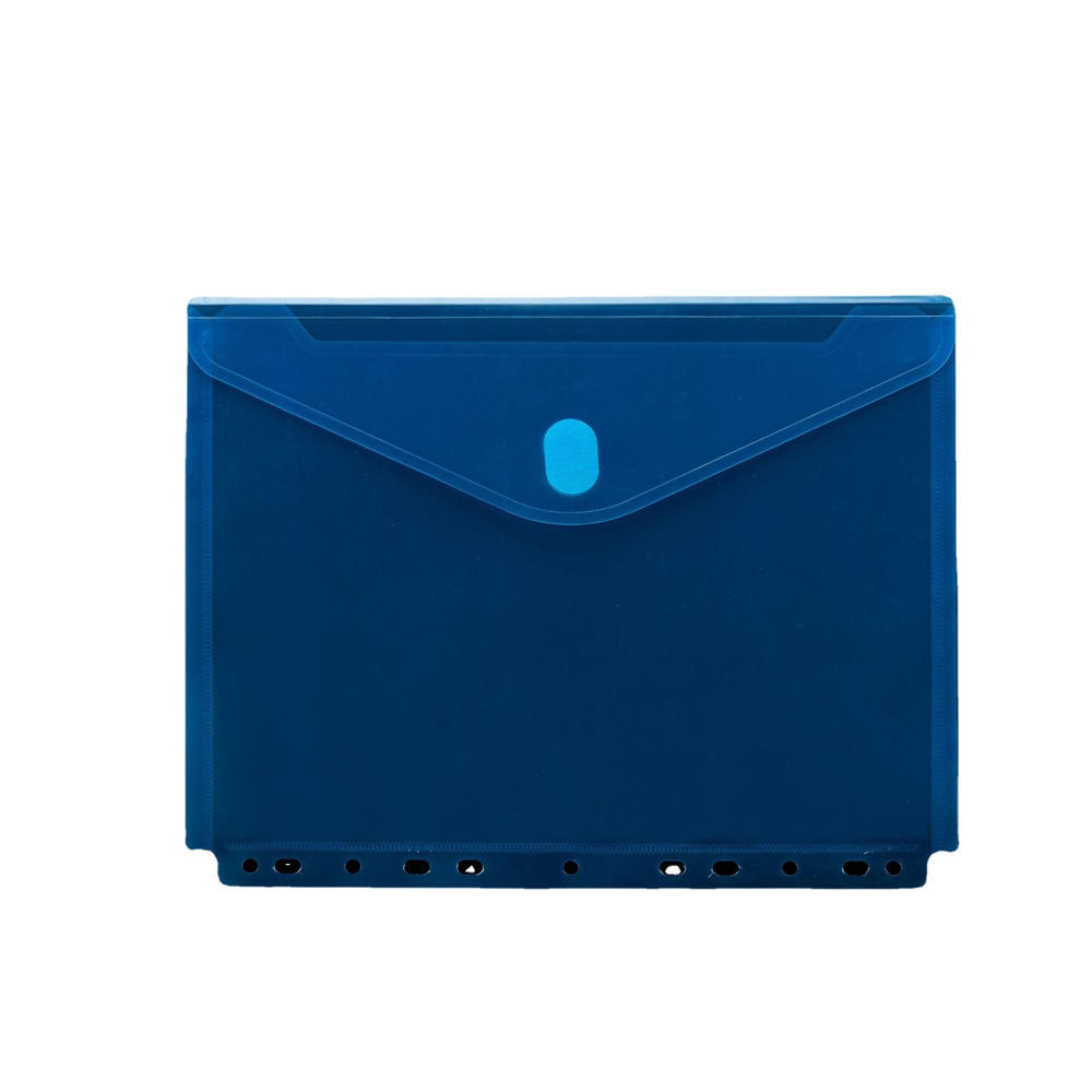 11-hole Punched File Folders Transparent Plastic File Folders 11-hole Punched File Folders A4 Document Sleeves Documents Bag Protector Office Supplies Filing Products File Organization File Storage Solutions Clear File Folders Plastic Document Holders