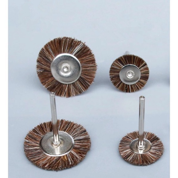 Bộ 7 bàn chải lông ngựa mini cán 3mm