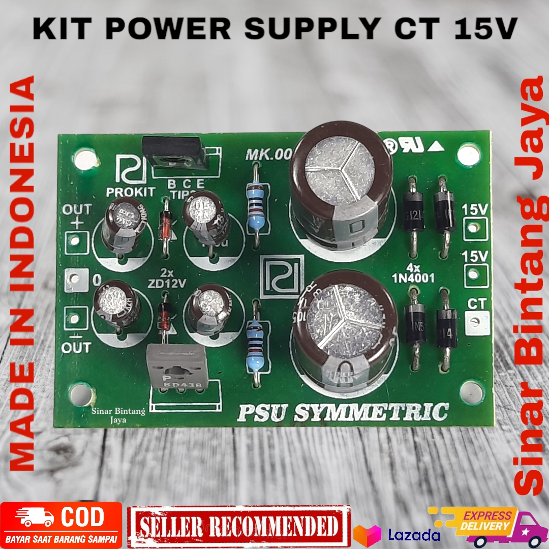 KIT POWER SUPPLY CT 15V kit psu ct 15v Lazada Indonesia