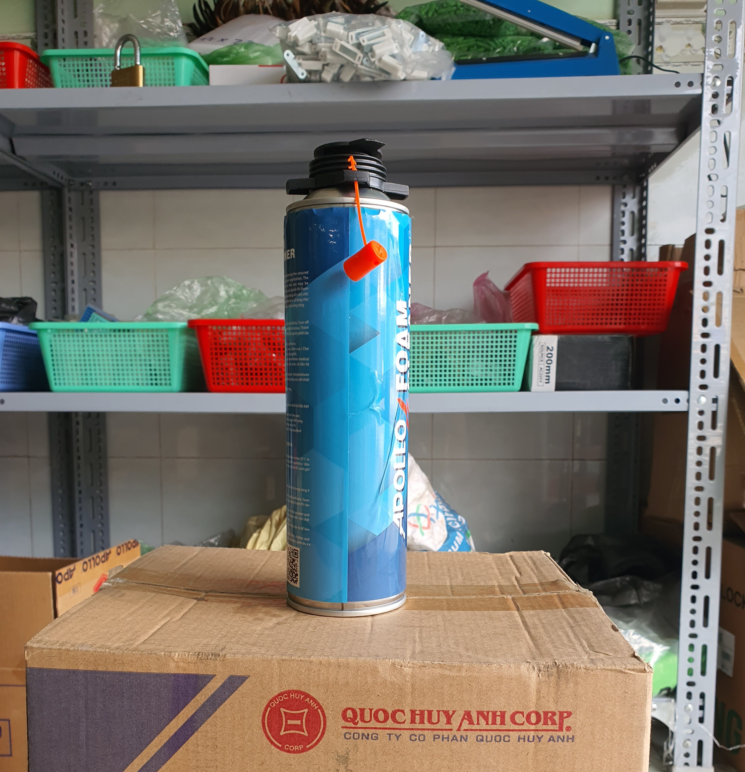 Nước rửa keo bọt nở FOAM thương hiệu APOLLO
