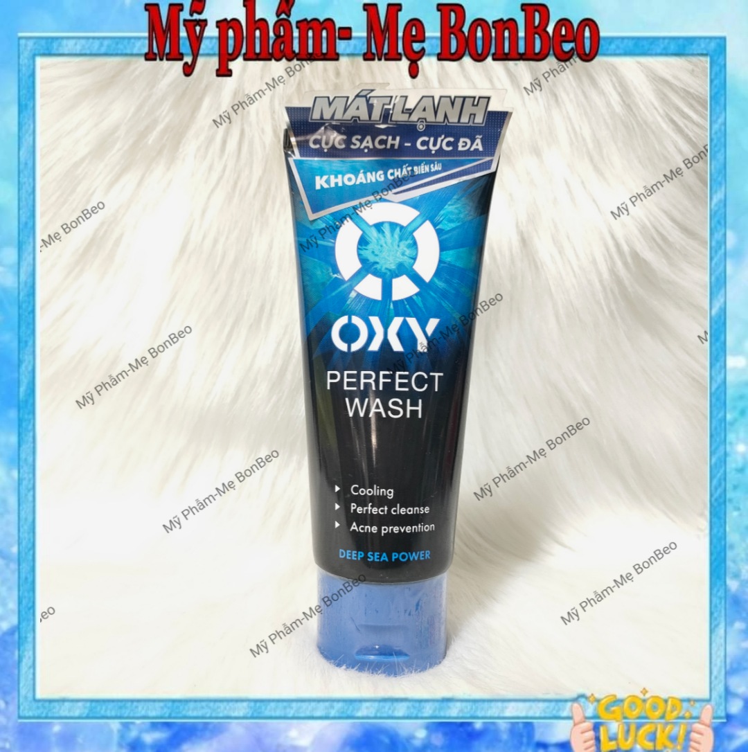 Sữa rửa mặt có hạt sạch sâu- sáng da OXY Deep Wash 100g
