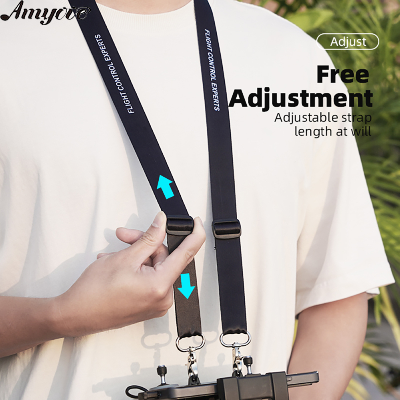 Neck Lanyard Strap Remote Controller Accessories With Adjustable Buckle Compatible For DJI MINI 3/4 PRO/Air 3/RC-N2 Controller