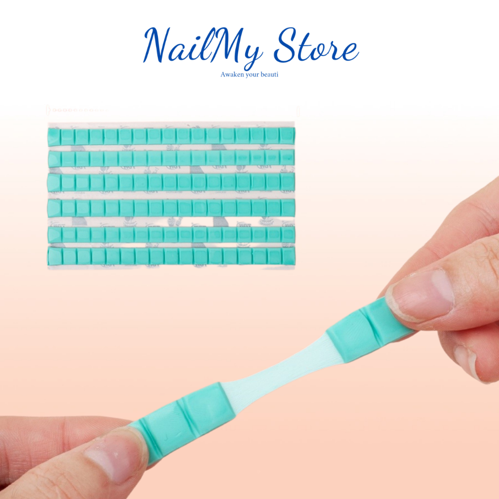 Keo đa năng nail dán móng, đất sét gắn móng giả tập vẽ