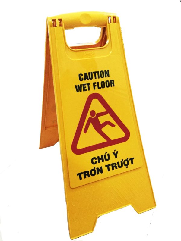 Biển báo trơn trượt