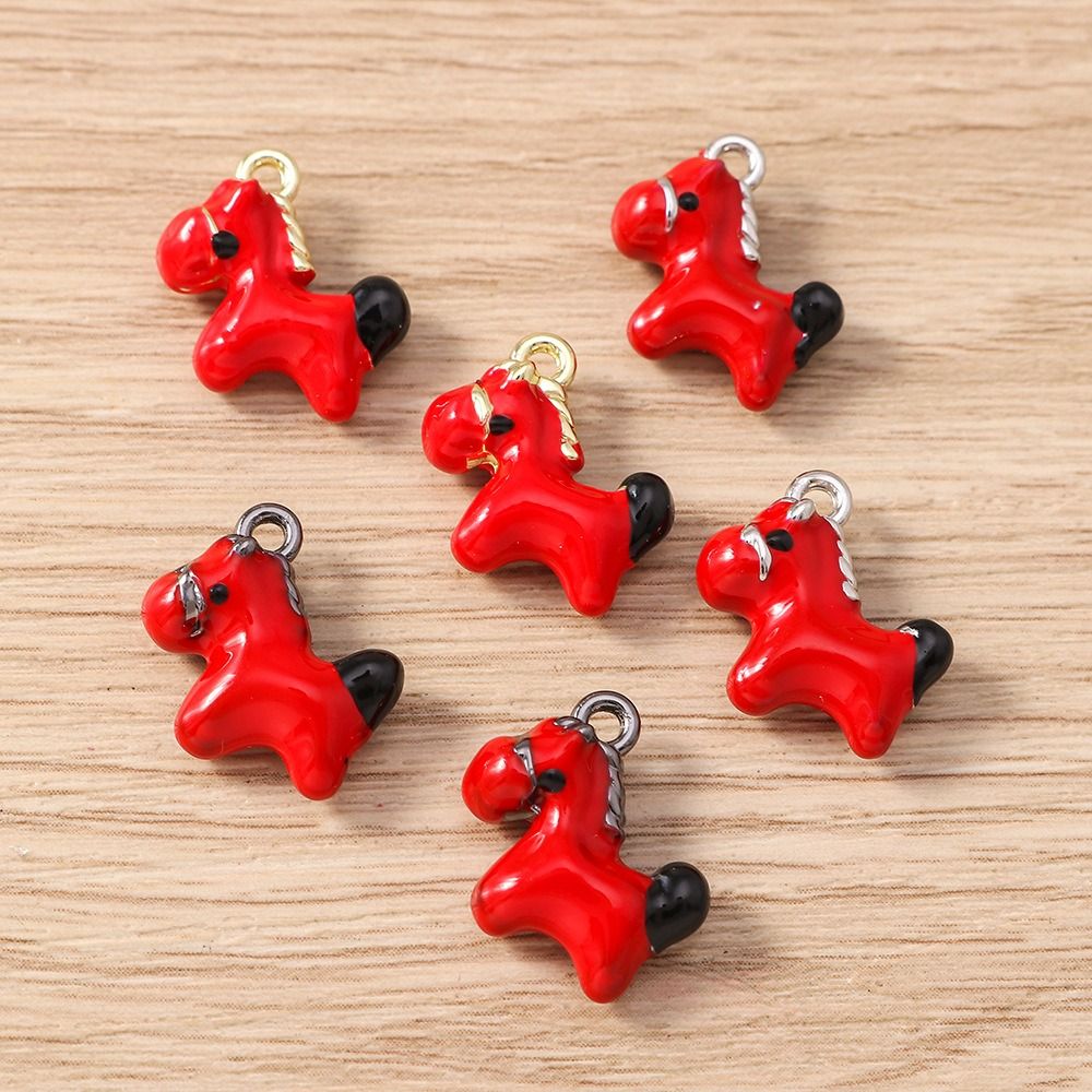 5%20Pcs%20New%20Necklaces%20Charms%20Horse%20Charms%20Pendants%20Keychains%20Parts%20Little%20Horse%20Horse%20Pendant%20Accessories%20Multi-purpose%20Zinc%20Alloy%20Horse%20Keychain%20Pendant%20DIY%20Jewelry%20Making%20-%20Image%203