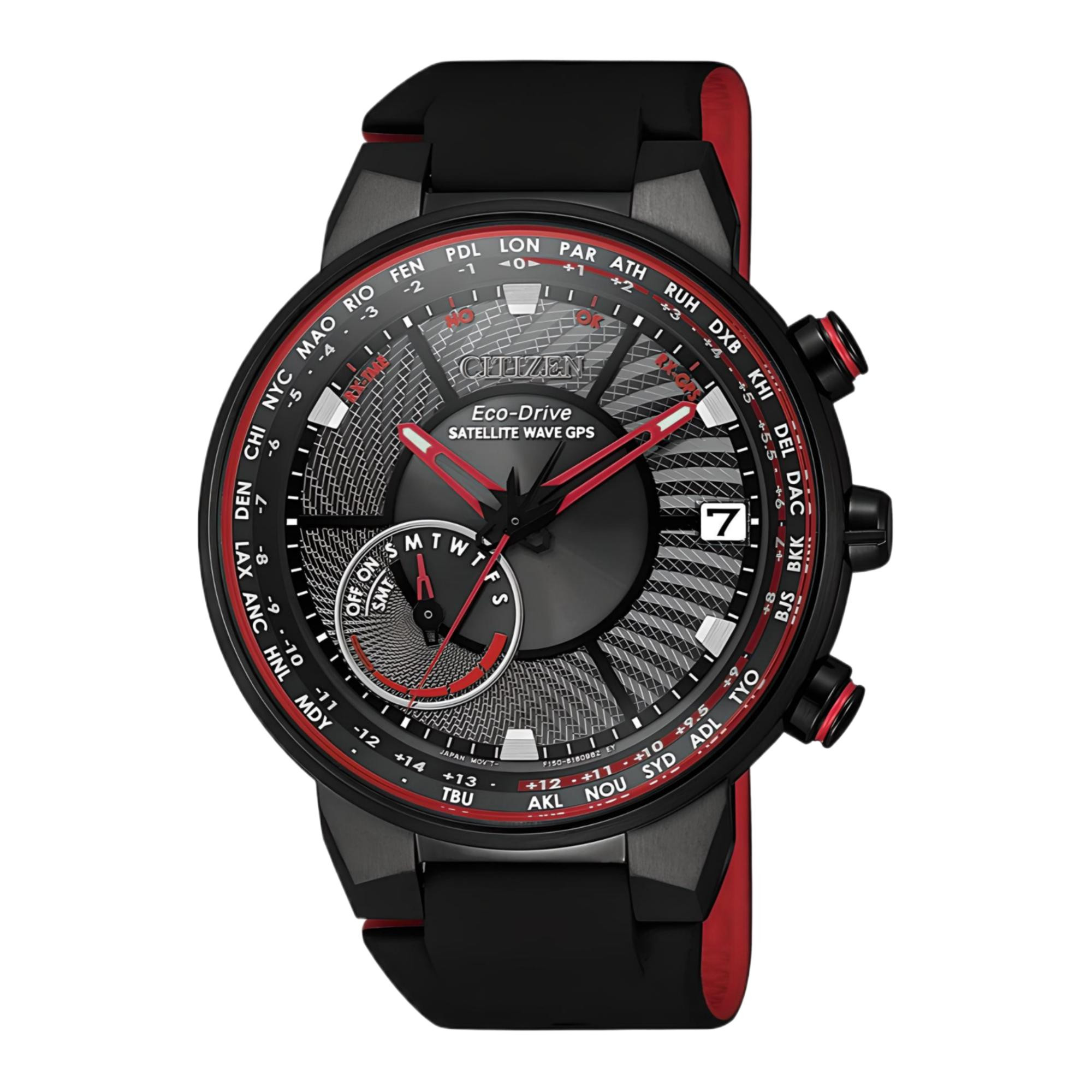 WatchClubOnline] CC3079-11E Citizen Eco-Drive Solar Satellite Wave