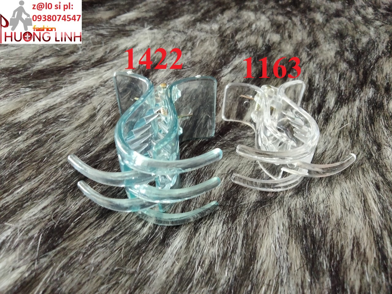 Kẹp tóc càng cua màu ngẫu nhiên 1633, 1422