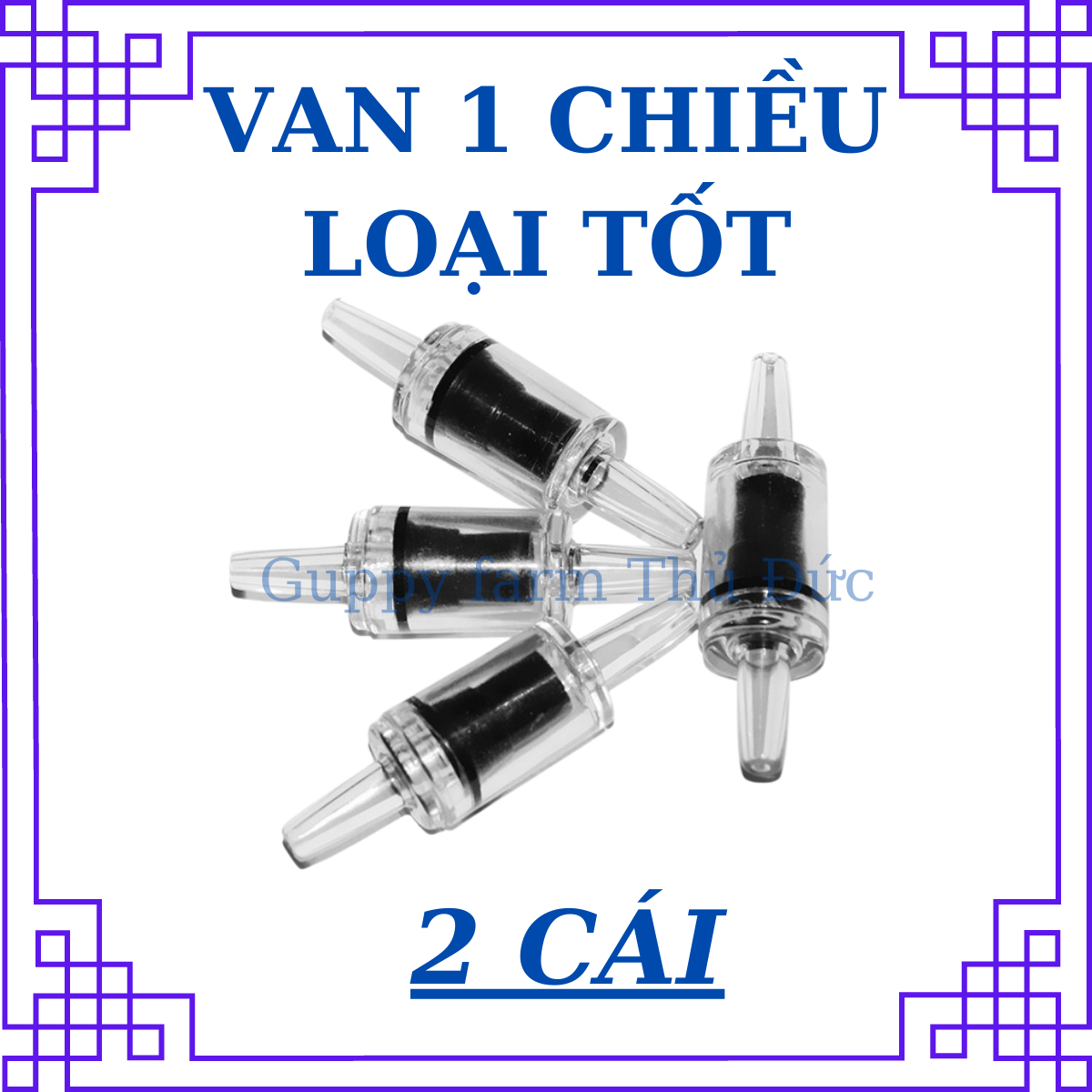 Van 1 Chiều Dành Cho Máy Sủi Oxy( Số Lượng 2 Cái )