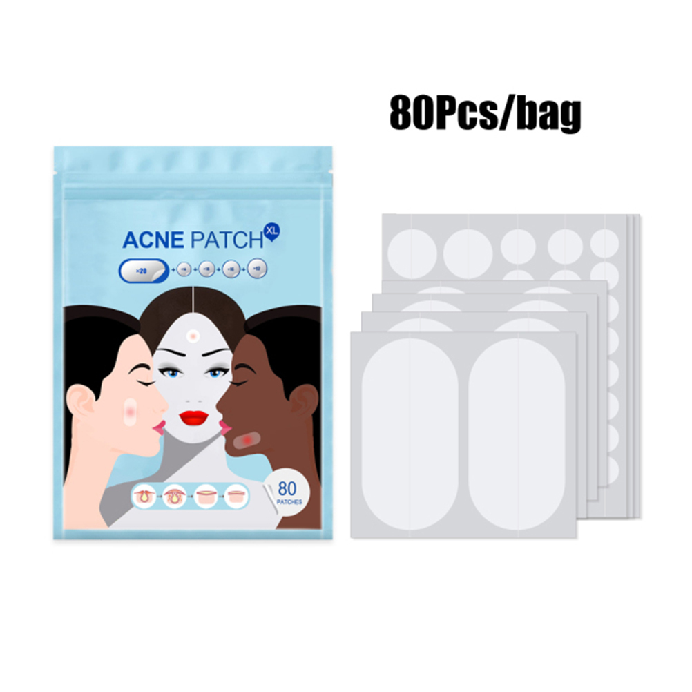 Miếng dán mụn 5 kích cỡ Miếng dán mụn Miếng dán mụn Hydrocolloid không thấm nước dành cho da mụn