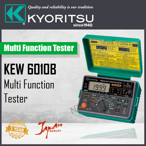 KYORITSU 6010B DIGITAL MULTI FUNCTION TESTER (Made in Japan) Lazada