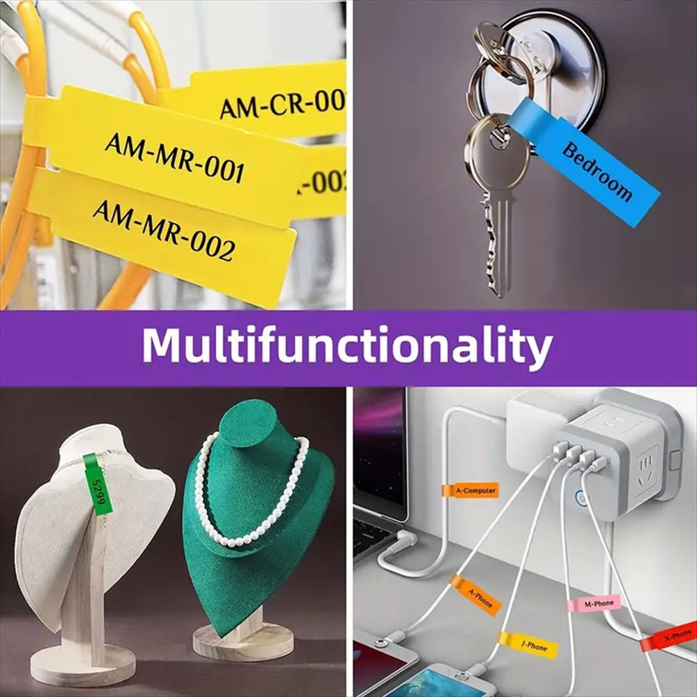 Network Cables Waterproof Cable Labels Tags Can Write On Self Adhesive ...